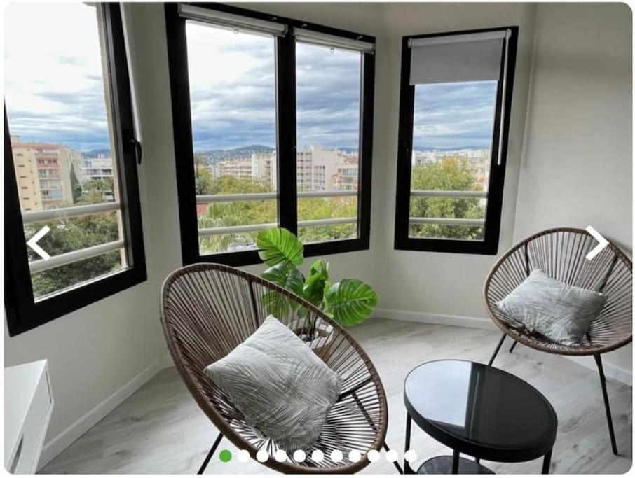 Beautiful Apartment Design Next To The Sea Antibes Exteriör bild
